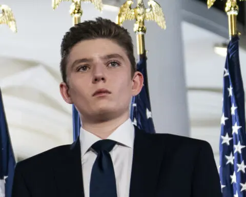 Barron Trump, 18, to make political debut as Florida delegate to the Republican convention