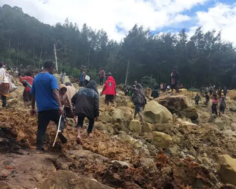 Over 100 feared dead in landslide in remote part of Papua New Guinea, with rescue efforts underway