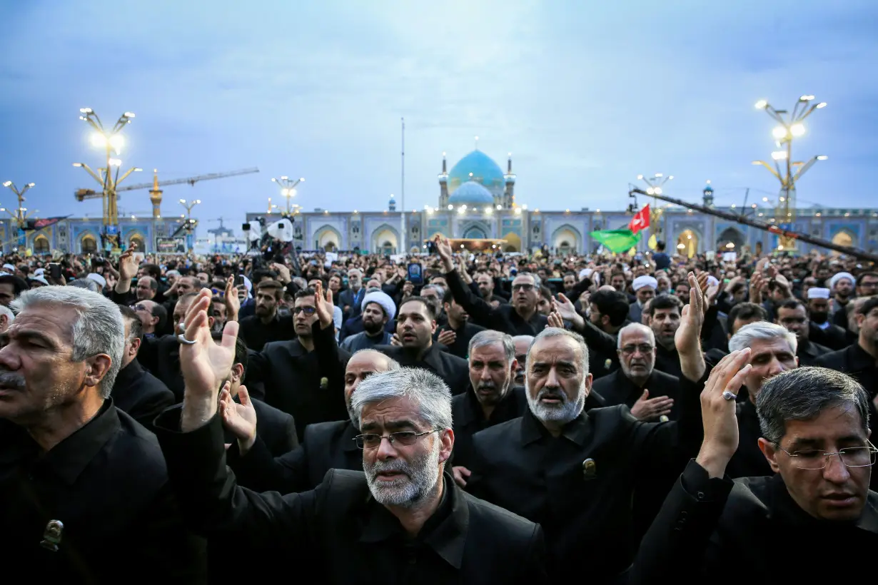 Late Iranian President Raisi is laid to rest in Mashhad