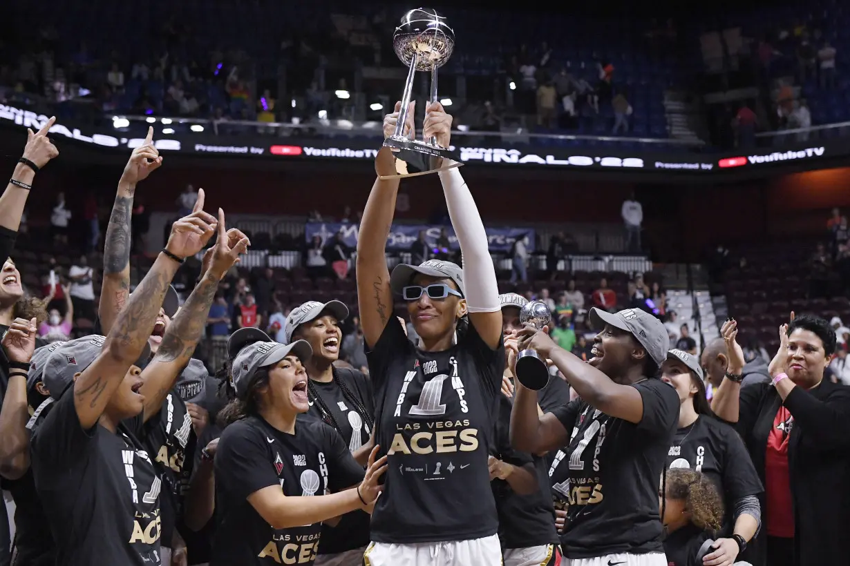 WNBA Aces Threepeat Basketball