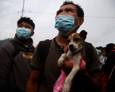 Residents fear for safety as Indonesia's Mount Ruang volcano erupts