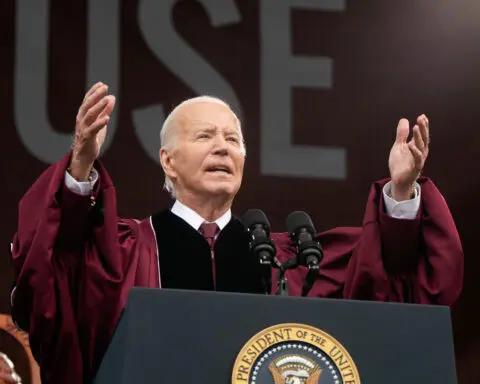 Biden reaches out to Morehouse grads on Gaza, warns of risk to democracy