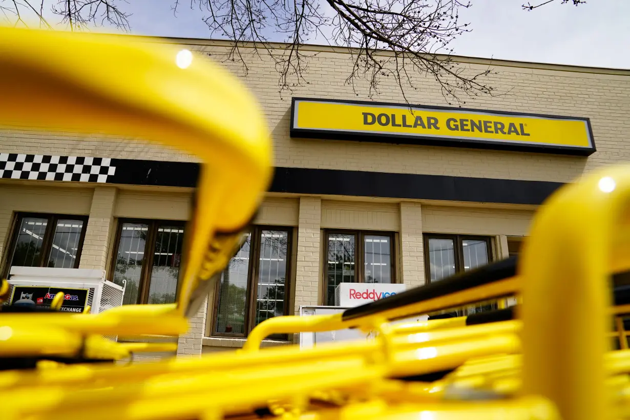 A view of a Dollar General store in Mount Rainier, Maryland