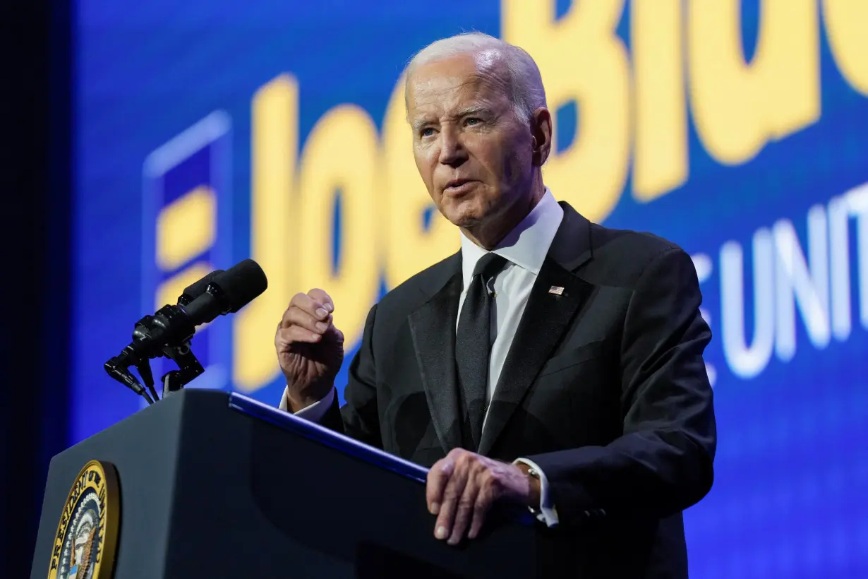 U.S. President Biden attends a dinner hosted by the Human Rights Campaign at the Washington Convention Center in Washington