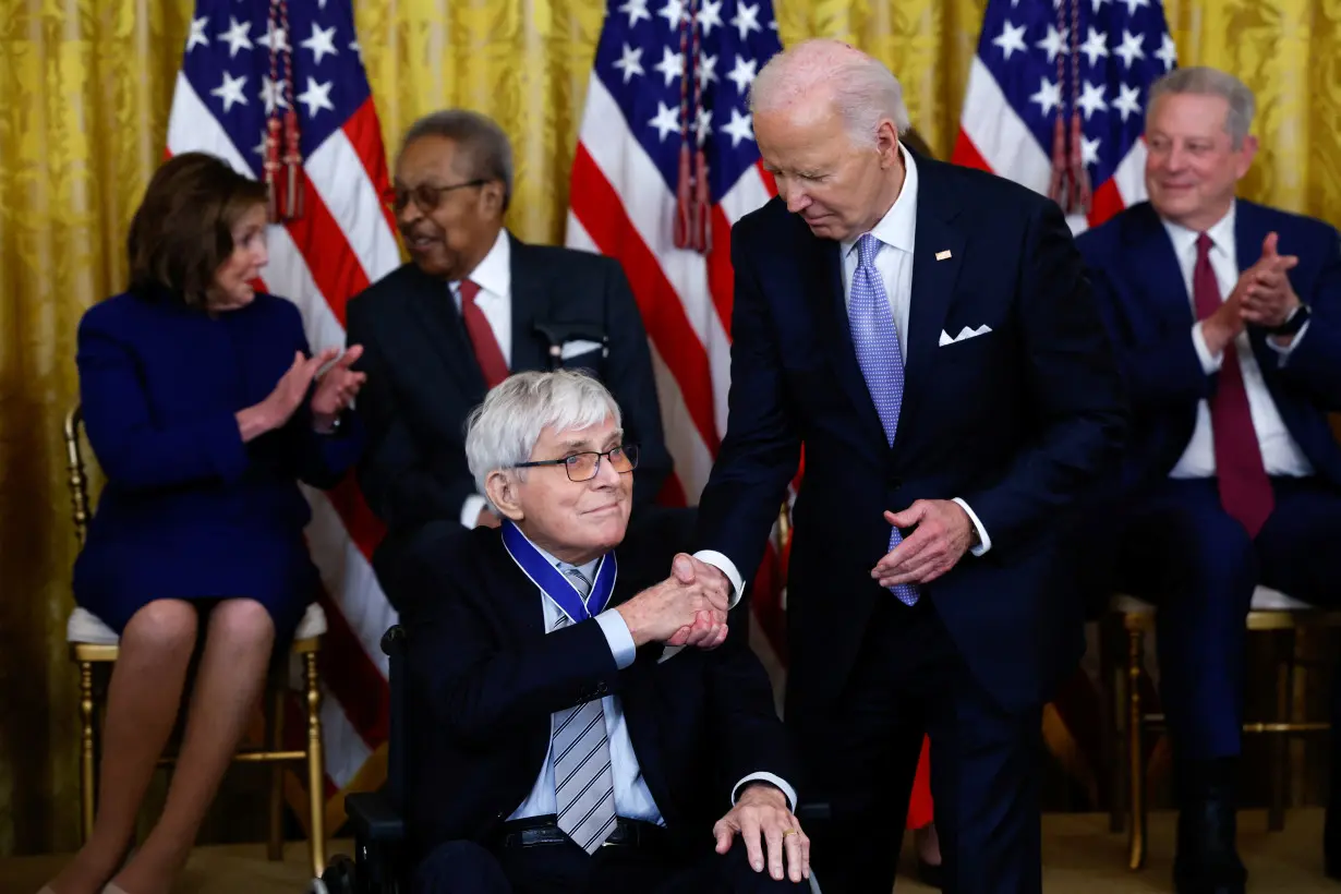 LA Post: Biden gives Katie Ledecky, Michelle Yeoh the Medal of Freedom