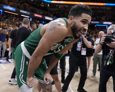 Celtics rally late again to close out Pacers for 4-0 sweep in Eastern Conference finals