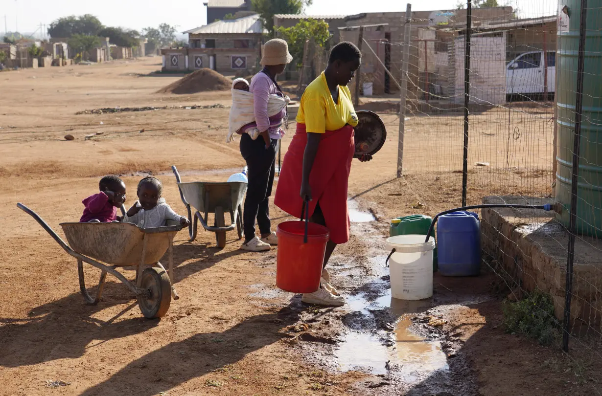 In South Africa, a community struggling for clean water reflects wider discontent ahead of election