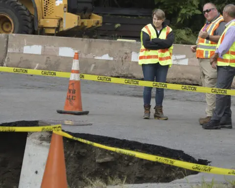 Rain-soaked New England hit by likely tornado amid wild weather ahead of Hurricane Lee's arrival