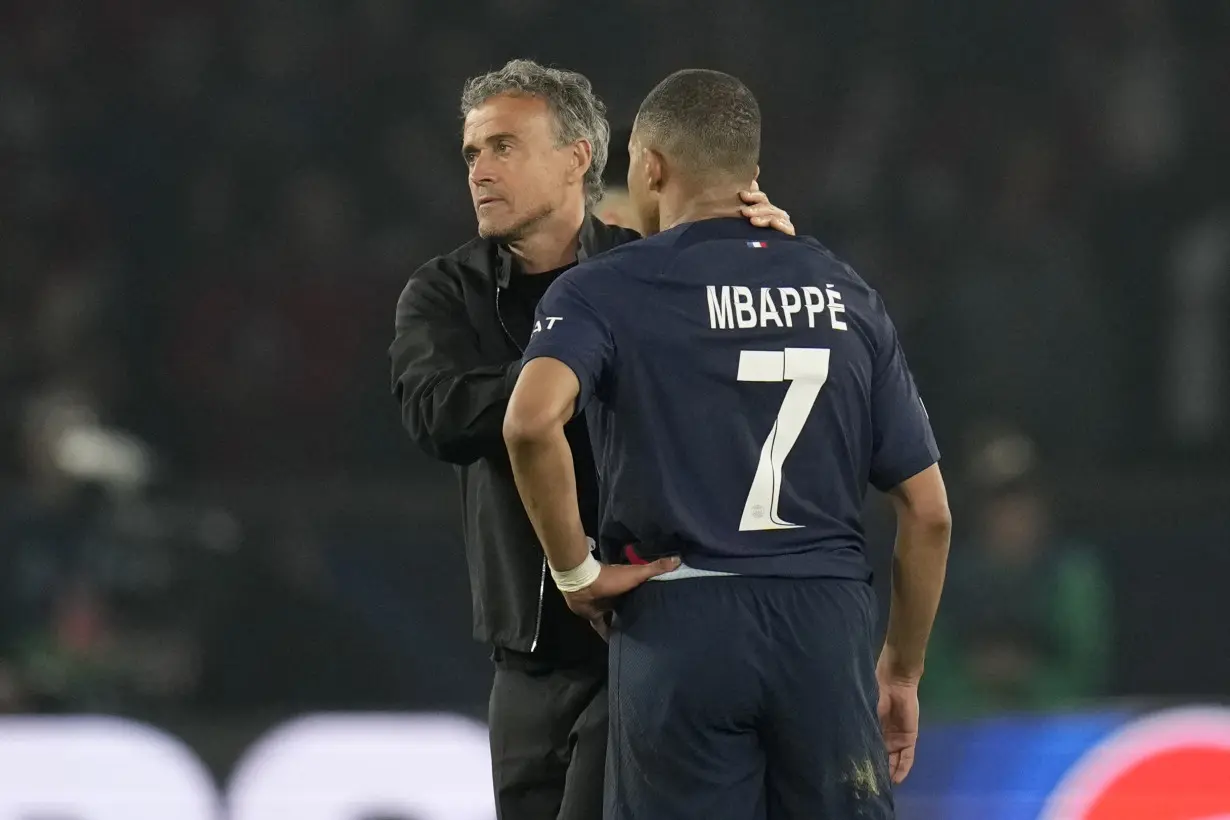 LA Post: Kylian Mbappé trudges off after another Champions League dream with PSG ends