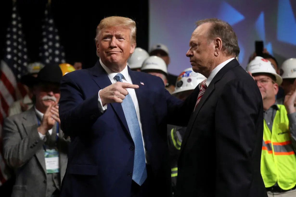 FILE PHOTO: U.S. President Trump attends Shale Insight 2019 Conference in Pittsburgh, Pennsylvania