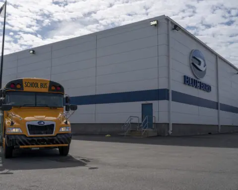Workers at Georgia school bus maker Blue Bird approve their first union contract