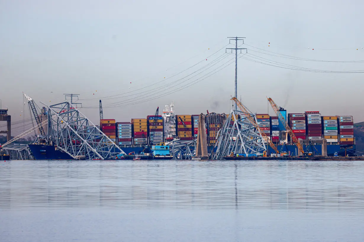 FILE PHOTO: Francis Scott Key Bridge Collapse in Baltimore