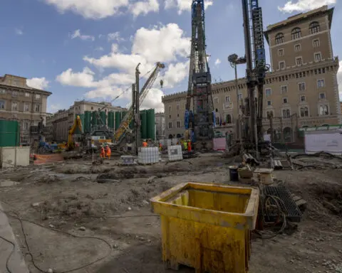 Work on new Rome subway line under the Colosseum and Forum enters crucial phase