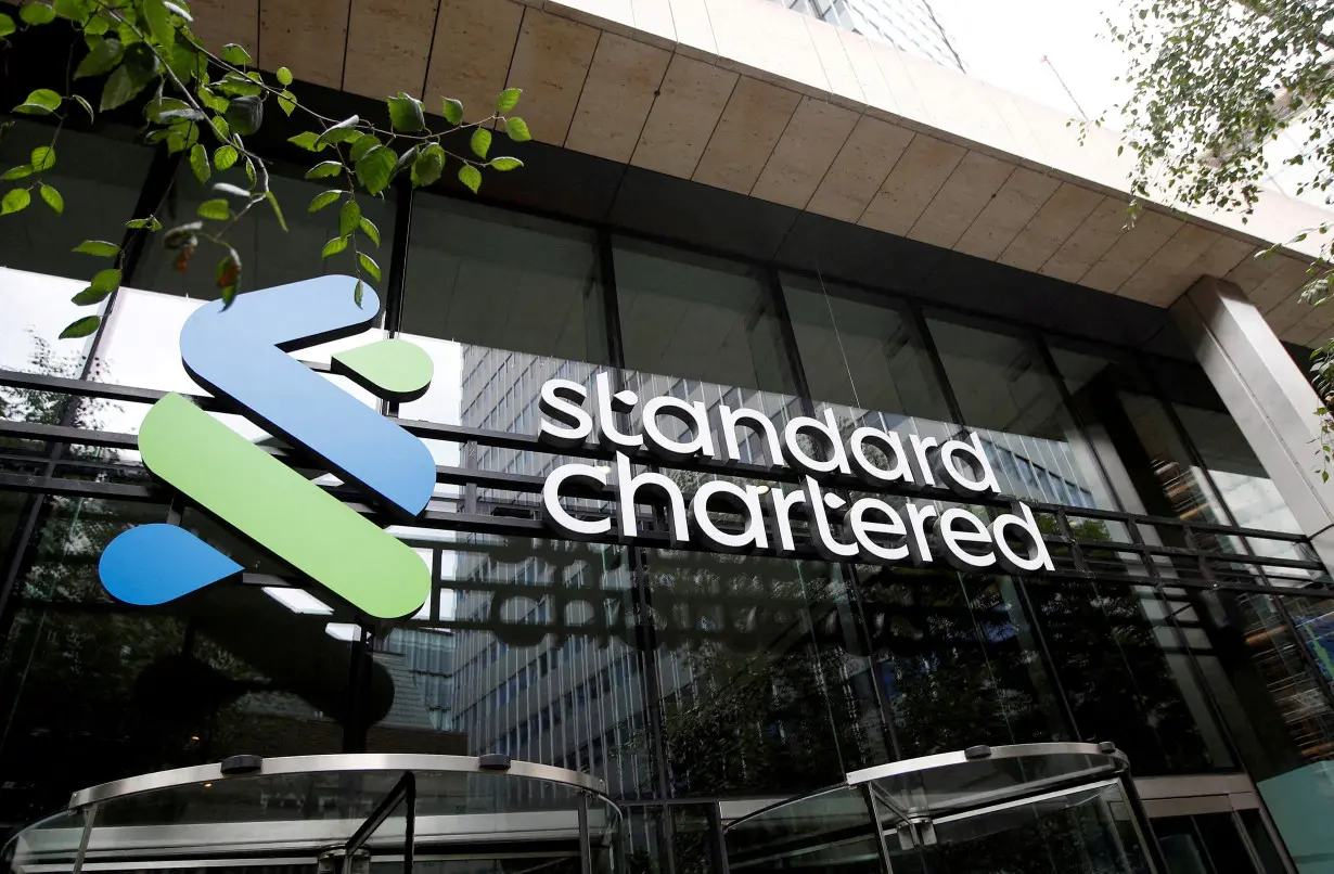 FILE PHOTO: Standard Chartered's headquarters in London, Britain