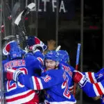 Trocheck's power-play goal lifts Rangers to 4-3 win over Hurricanes in 2OT for 2-0 series lead