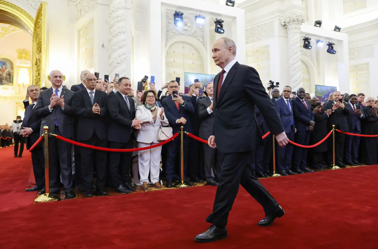 Inauguration of Russian President Vladimir Putin in Moscow