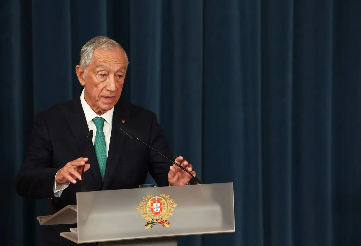 Portugal's new government swearing-in ceremony, in Lisbon