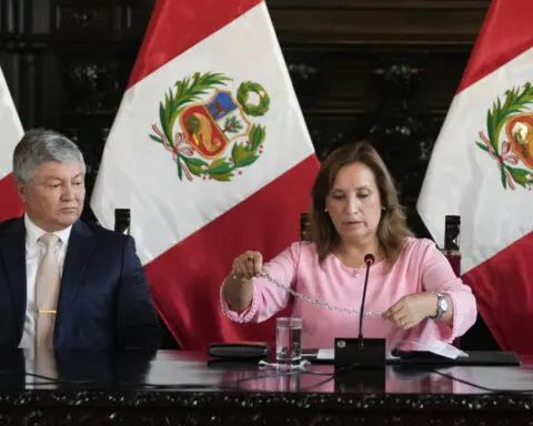 Peruvian lawmakers begin yet another effort to remove President Dina Boluarte from office