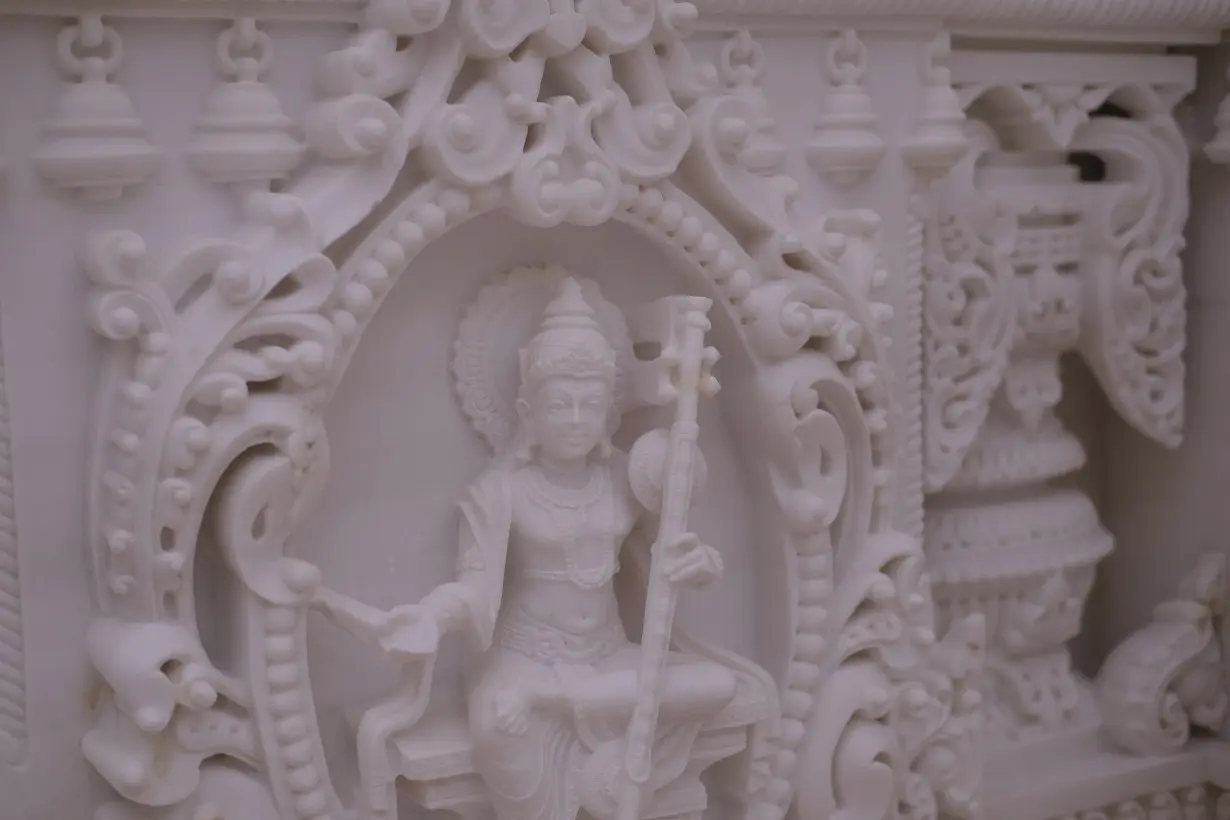 Largest Hindu temple outside India in the modern era opens in New Jersey