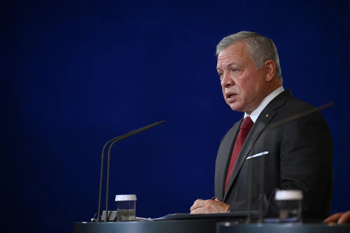 FILE PHOTO: German Chancellor Scholz and Jordan's King Abdullah II meet in Berlin