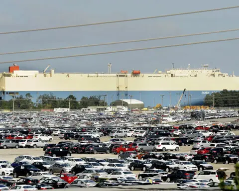 Georgia's auto port has its busiest month ever after taking 9,000 imports diverted from Baltimore