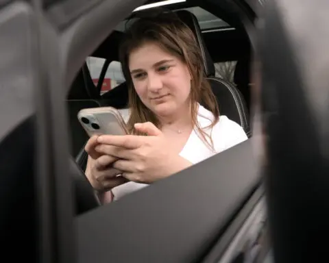 Illness took away her voice. AI created a replica she carries in her phone