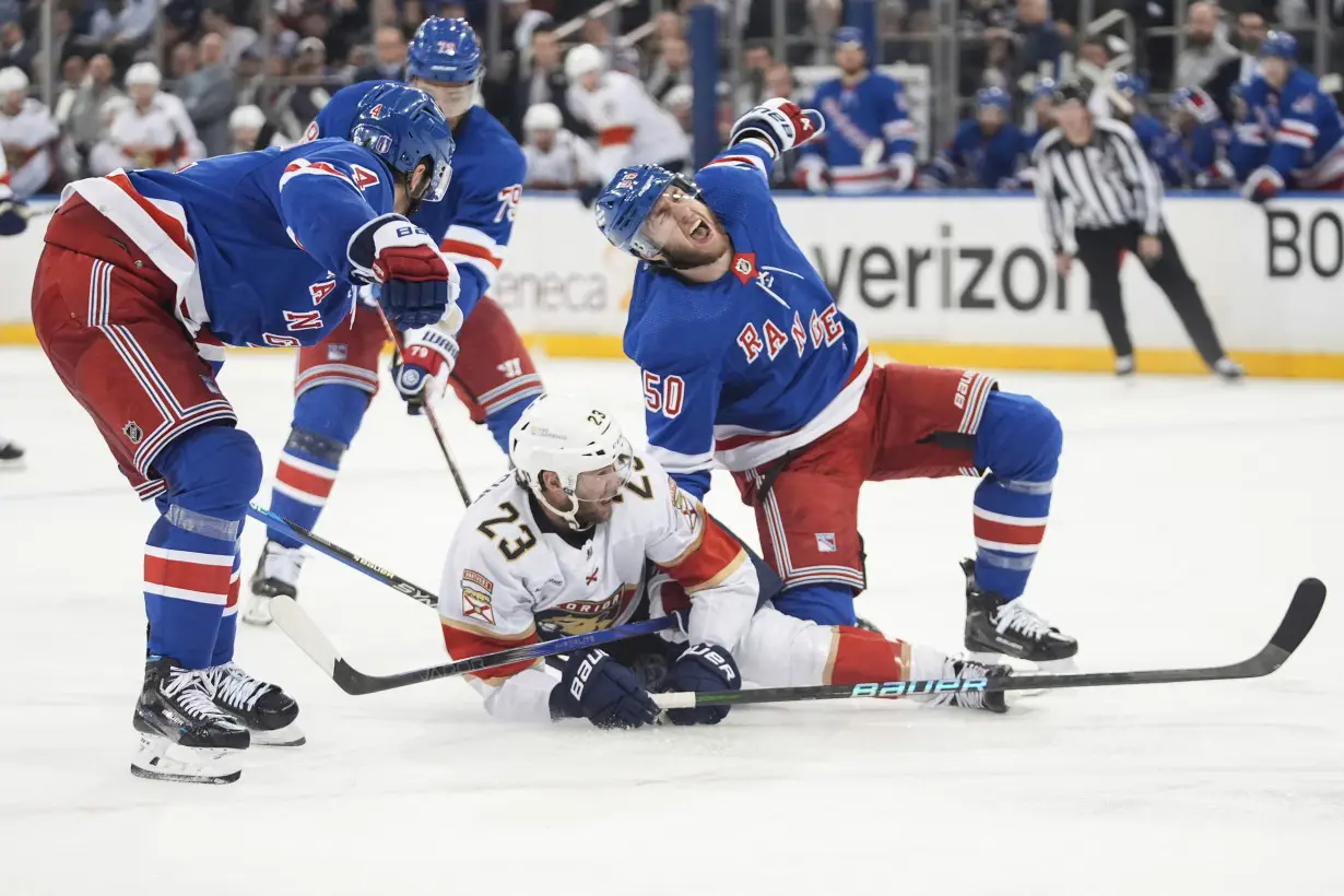 Panthers Rangers Hockey