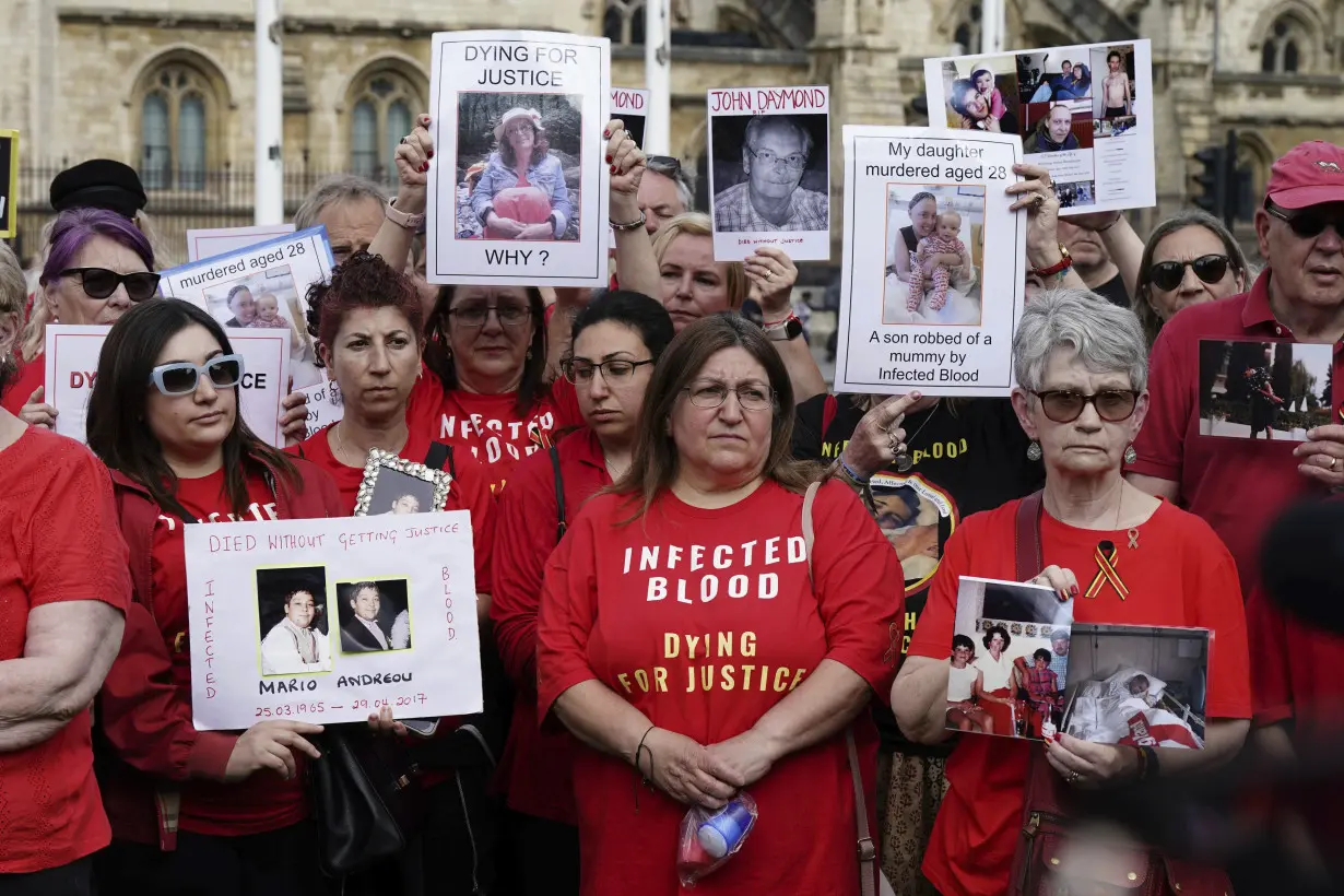 Britain slammed in inquiry for infecting thousands with tainted blood and covering up the scandal