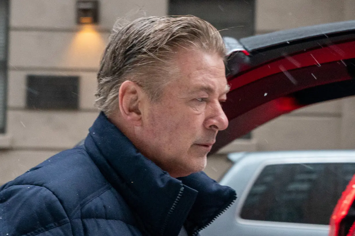 Actor Alec Baldwin in New York