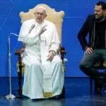 Pope takes aim at guns and condoms at pro-birth conference