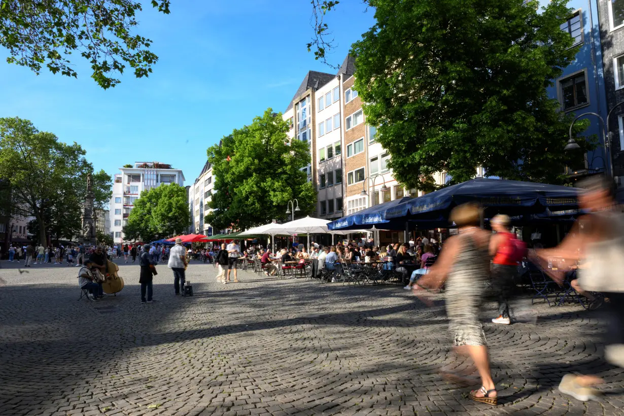 A general view of Cologne