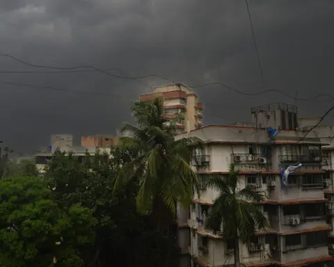Collapsing billboard kills 3 and hurts 59 in heavy rains in Mumbai. Scores might be trapped