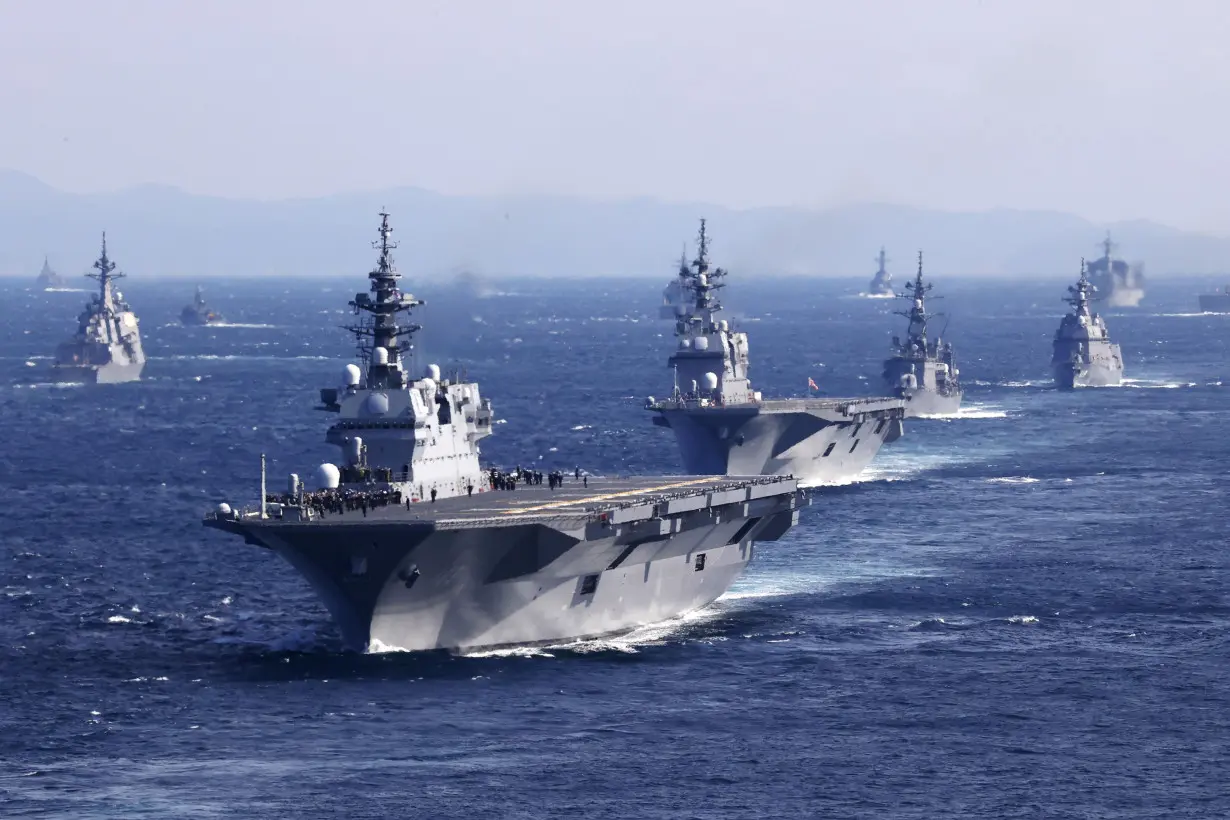 LA Post: Japan defense chief urges higher security after drone video of warship posted on China social media
