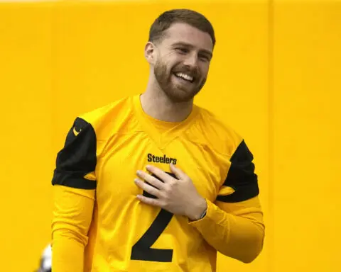 Mark Jackson grew up playing Gaelic football. He's taking a shot at the American kind in Pittsburgh