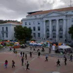 Berkeley takes light touch on Gaza protests. Columbia called the police