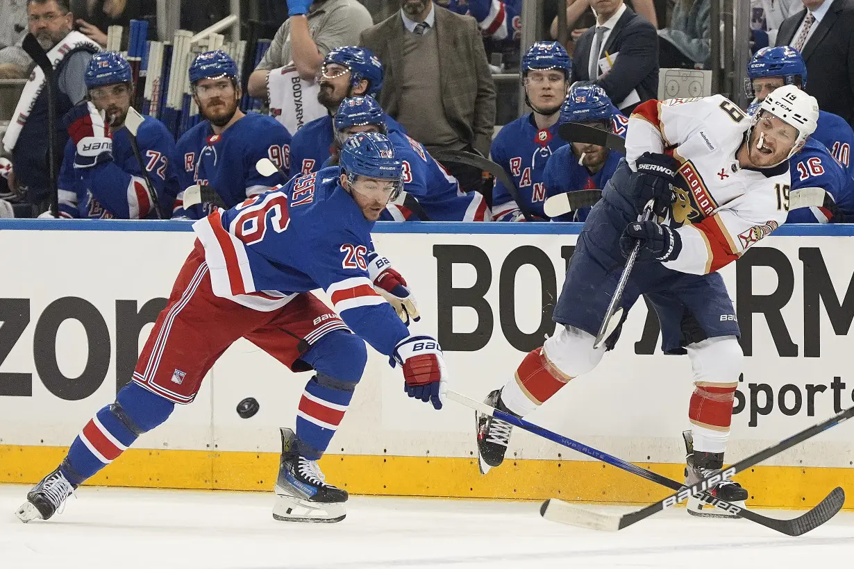 Panthers Rangers Hockey