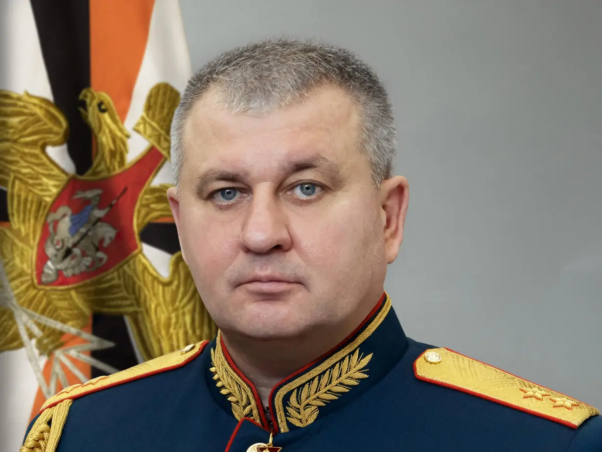 Photo of deputy head of the army's general staff, Lieutenant General Vadim Shamarin