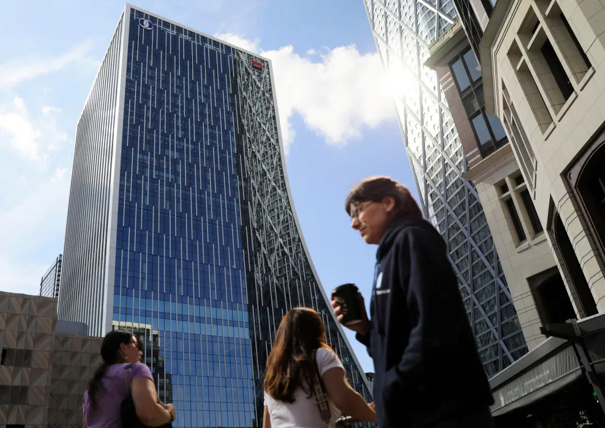 FILE PHOTO: The new headquarters of the European Bank for Reconstruction and Development (EBRD) in London