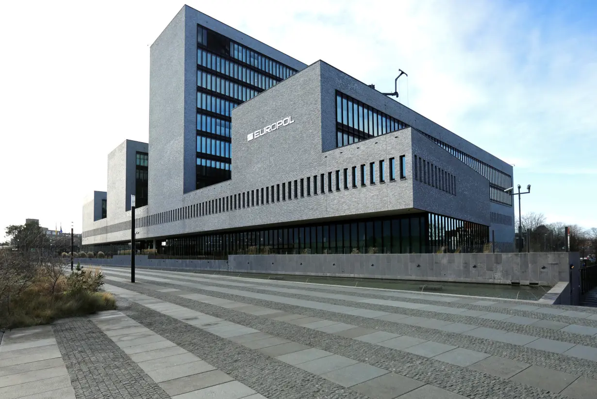 General view of the Europol building in The Hague