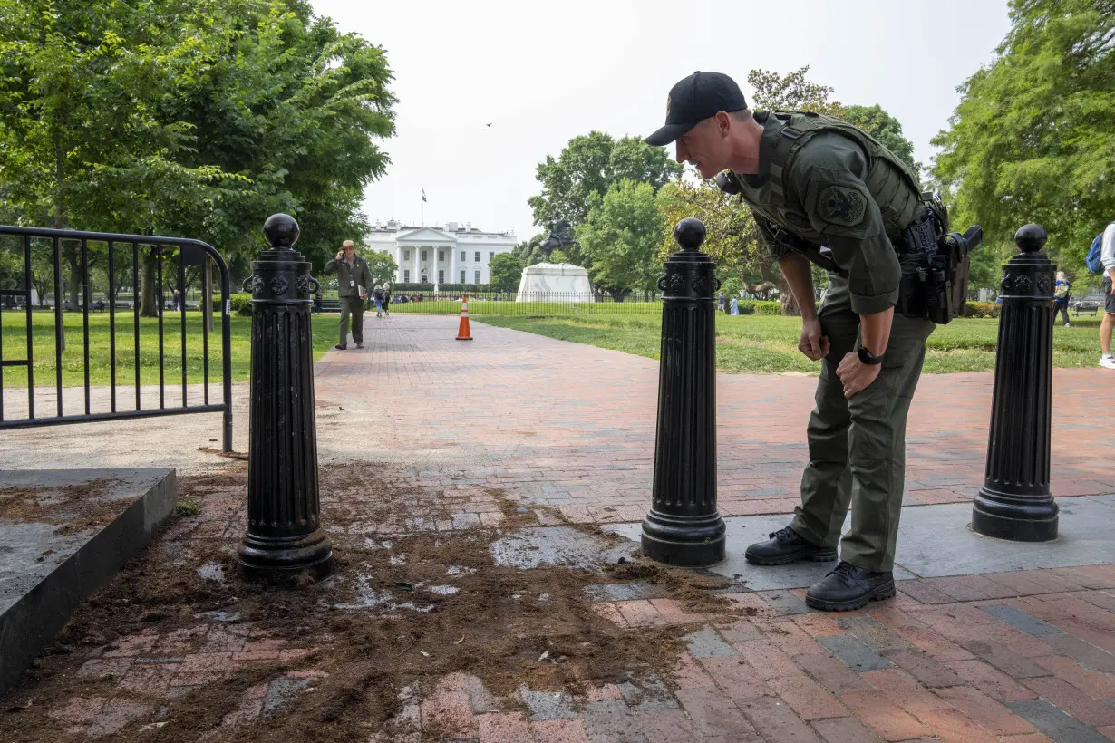 White House Truck Crash