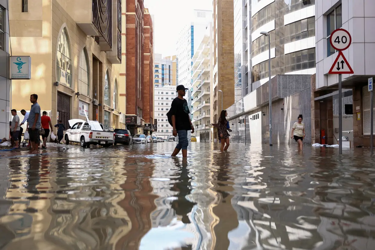 LA Post: Dubai faces massive clean up after deluge swamps glitzy desert city