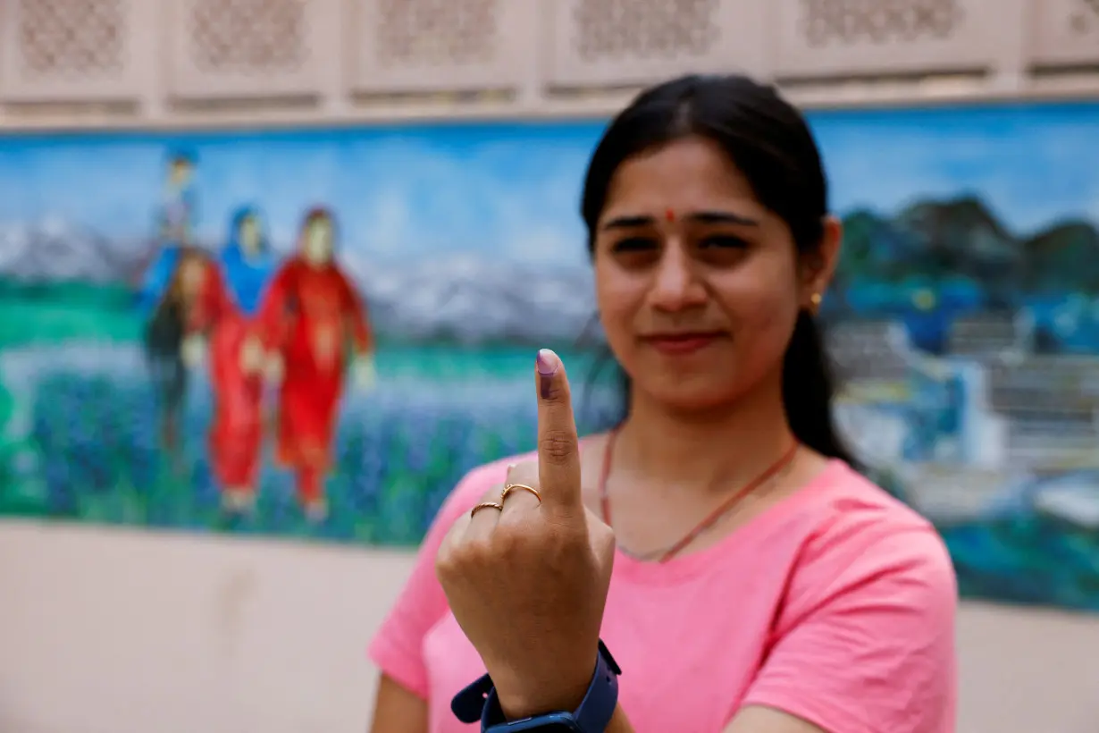 Voting in the fourth phase of India's general election