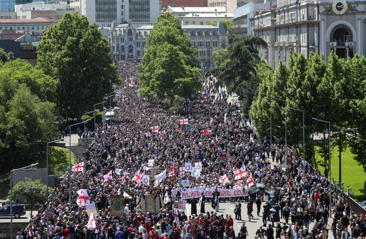 People mark Day of Family Purity in Tbilisi