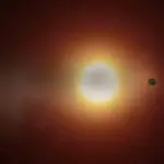 Exoplanet WASP-69b has a cometlike tail – this unique feature is helping scientists like me learn more about how planets evolve