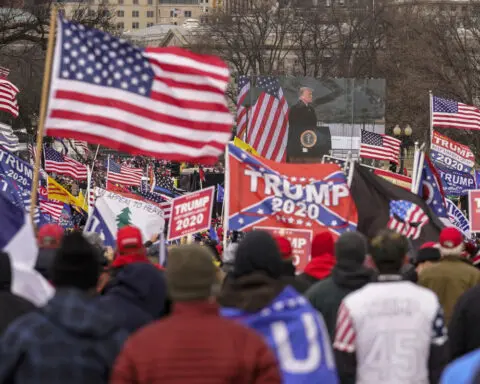 The 'Appeal to Heaven' flag evolves from Revolutionary War symbol to banner of the far right