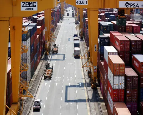 South Korea exports rise for eighth month, growth slows slightly
