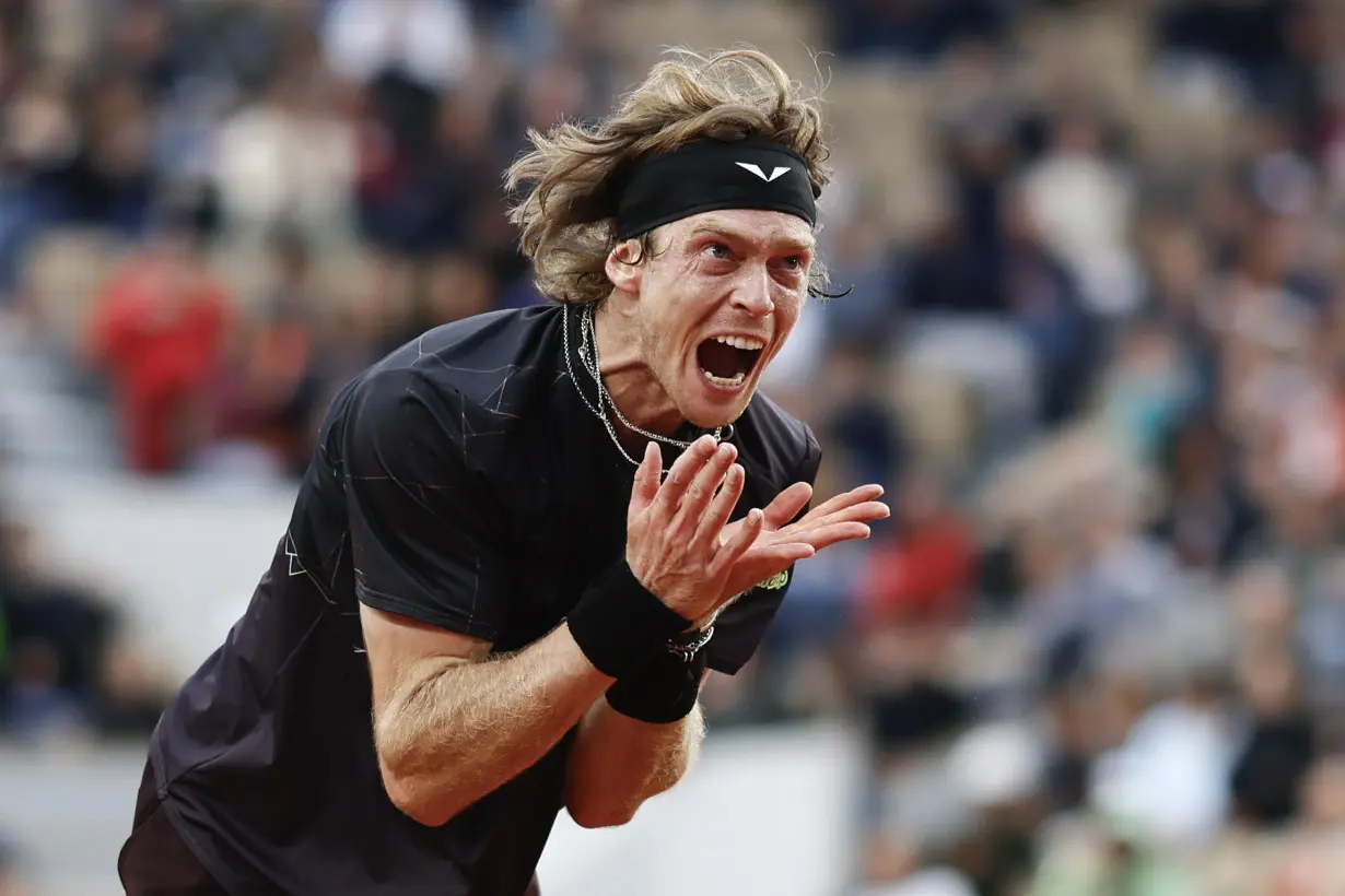 Rublev falls in the French Open third round while Swiatek, Gauff, Sinner move on