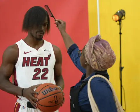 Jimmy Butler has a new look, and even the Miami Heat were surprised by it