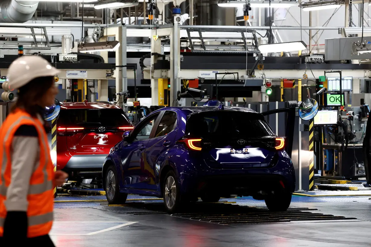 Toyota Motor Manufacturing France (TMMF) plant in Onnaing near Valenciennes