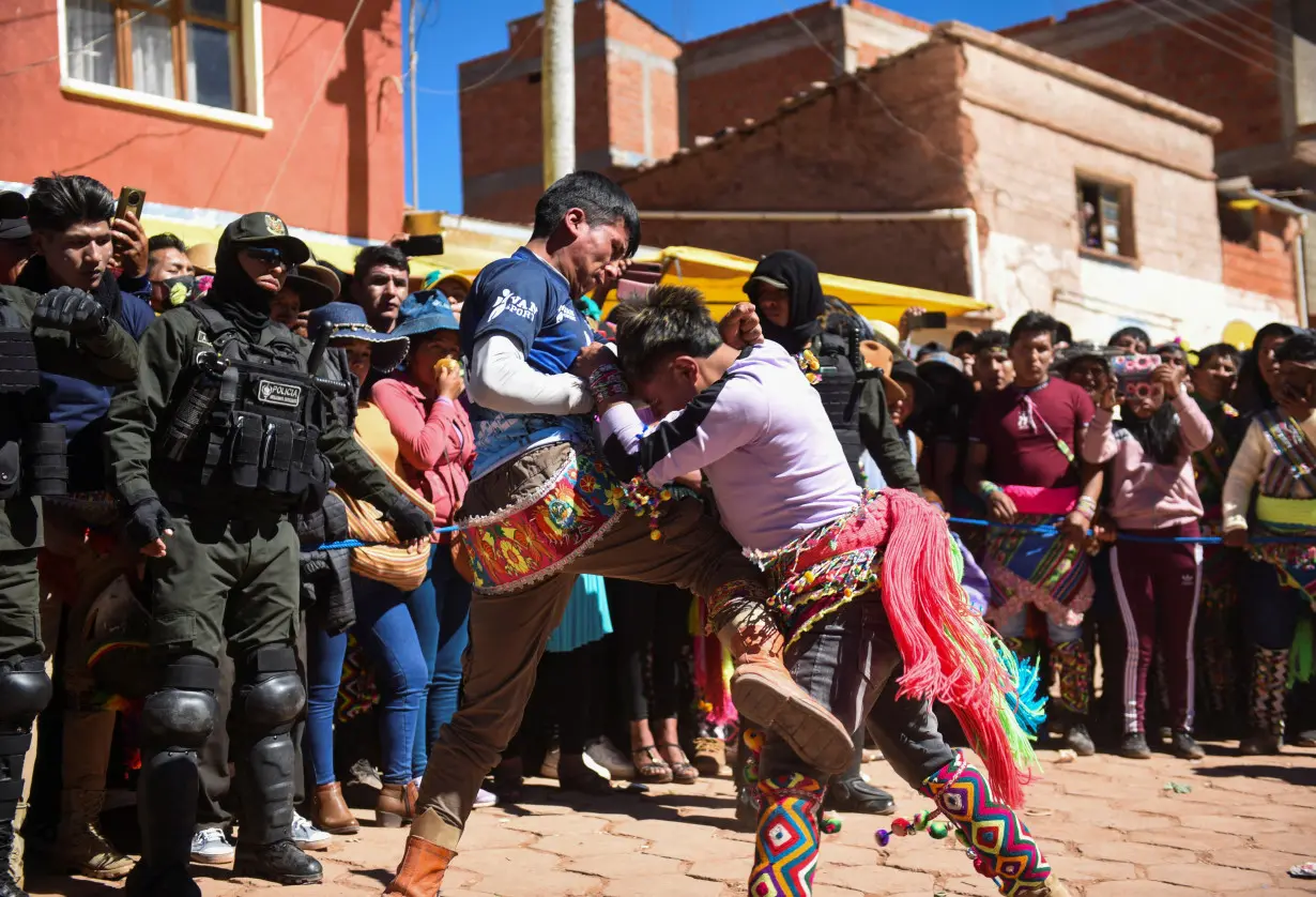 LA Post: In Bolivia's Andes, neighbors settle disputes with Tinku ritual combat